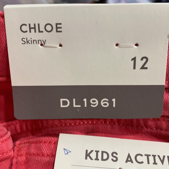 DL1961 Chloe Skinny Denim Girl Pants Size 12 - Picture 9 of 12